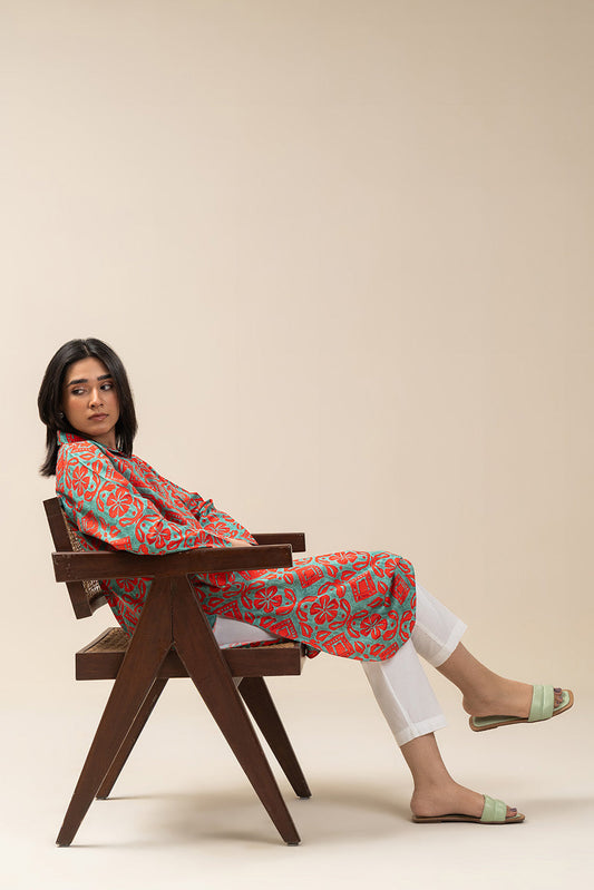 PRINTED CAMBRIC SHIRT (PRET)