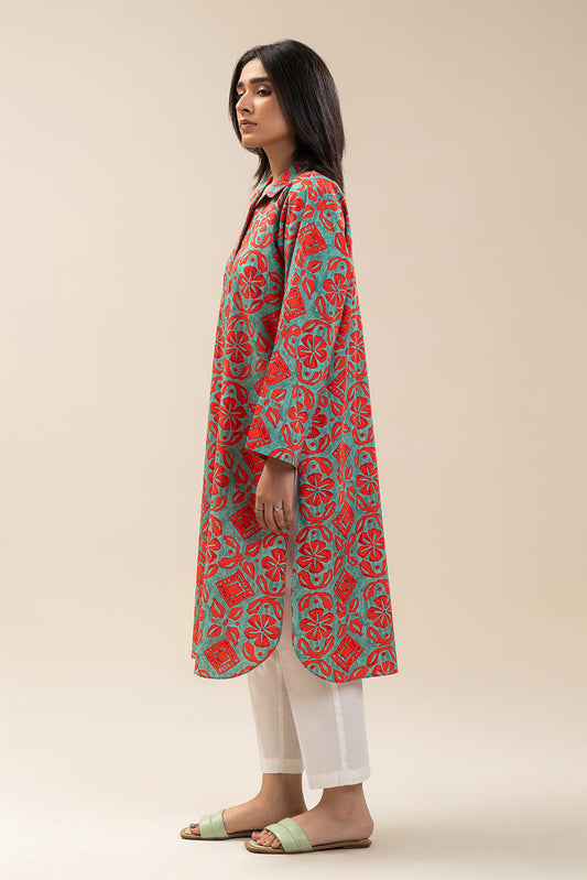 PRINTED CAMBRIC SHIRT (PRET)