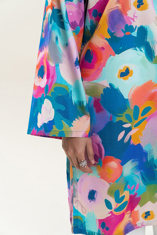 PRINTED KHADDAR SHIRT (PRET)