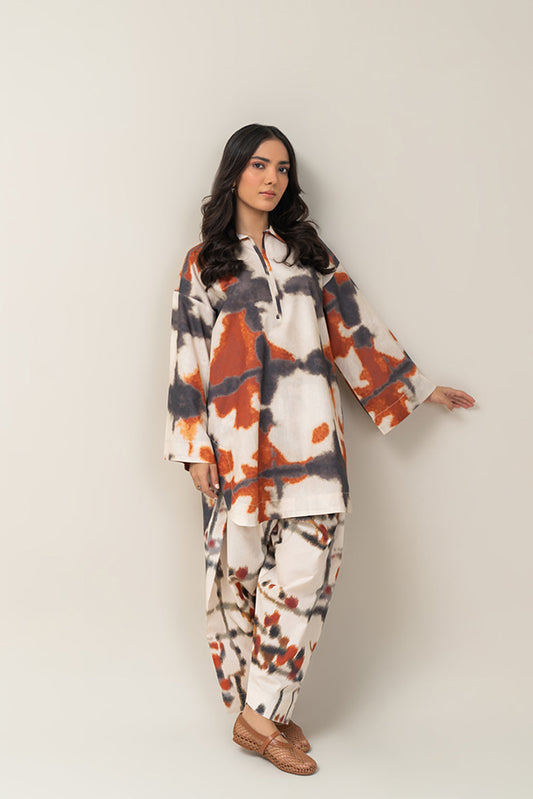 2 PIECE PRINTED MISSOURI SUIT (PRET)