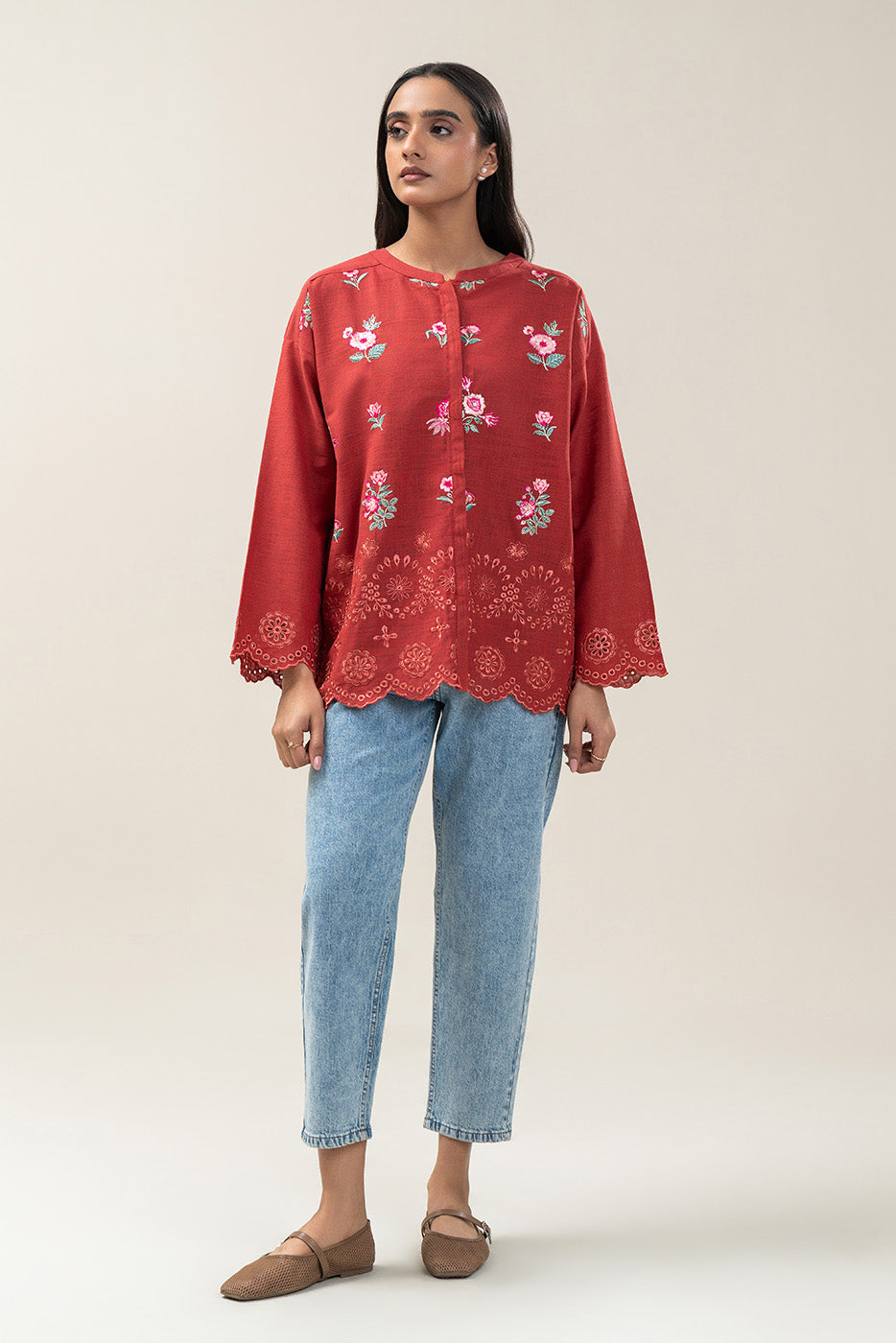 FUSION TWO WAY SLUB TOP (PRET)