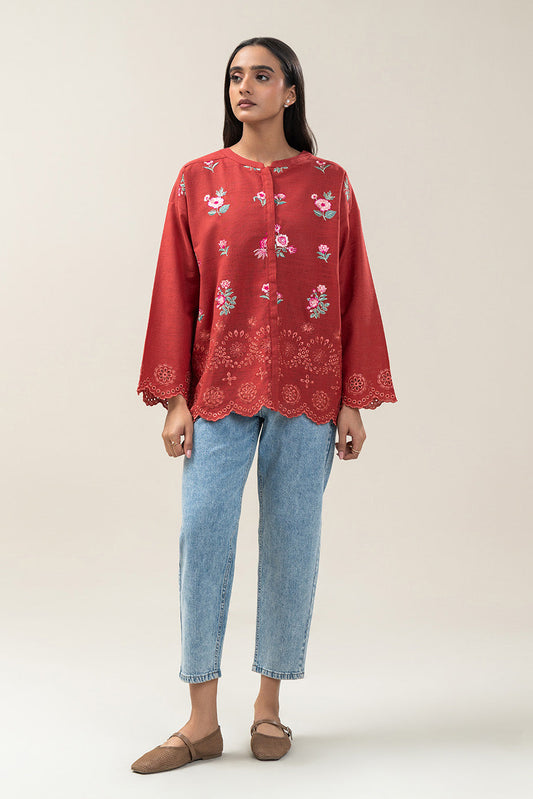 FUSION TWO WAY SLUB TOP (PRET)