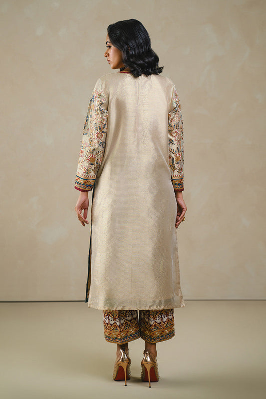 2 PIECE EMBROIDERED TISSUE SUIT (LUXURY PRET)