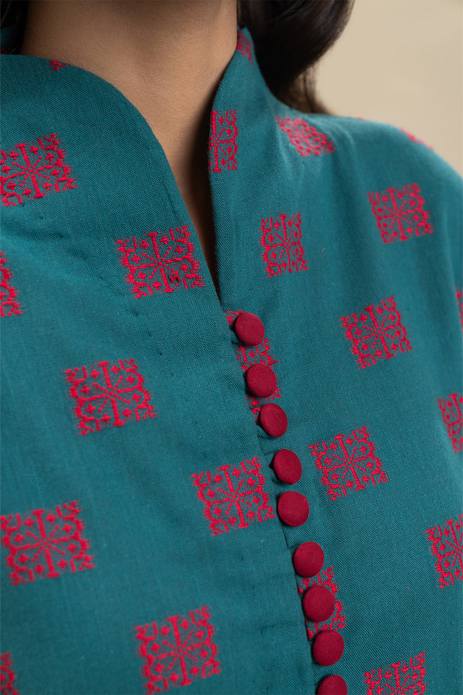 BASIC JACQUARD SHIRT (PRET)