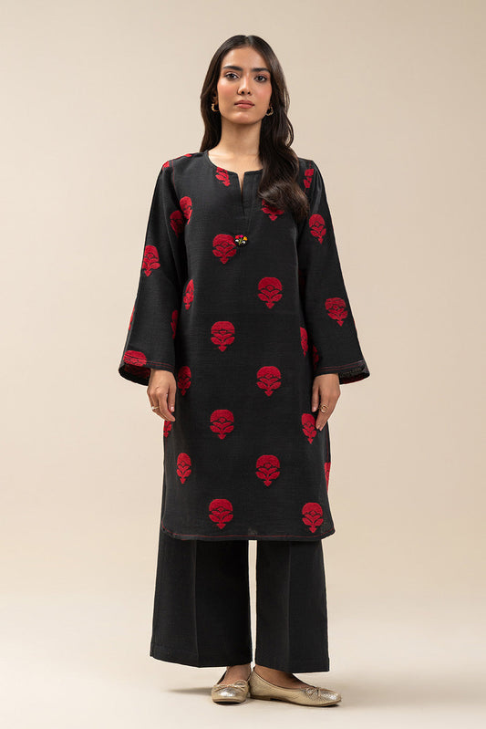 2 PIECE BASIC VELVET KHADDAR SUIT (PRET)