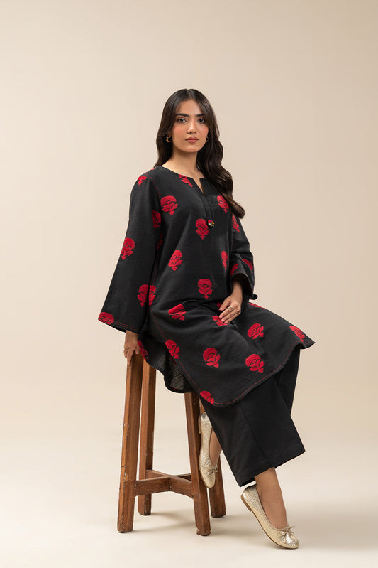 2 PIECE BASIC VELVET KHADDAR SUIT (PRET)