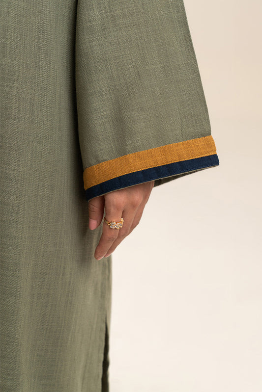 2 PIECE EMBROIDERED TWILL SUIT (PRET)