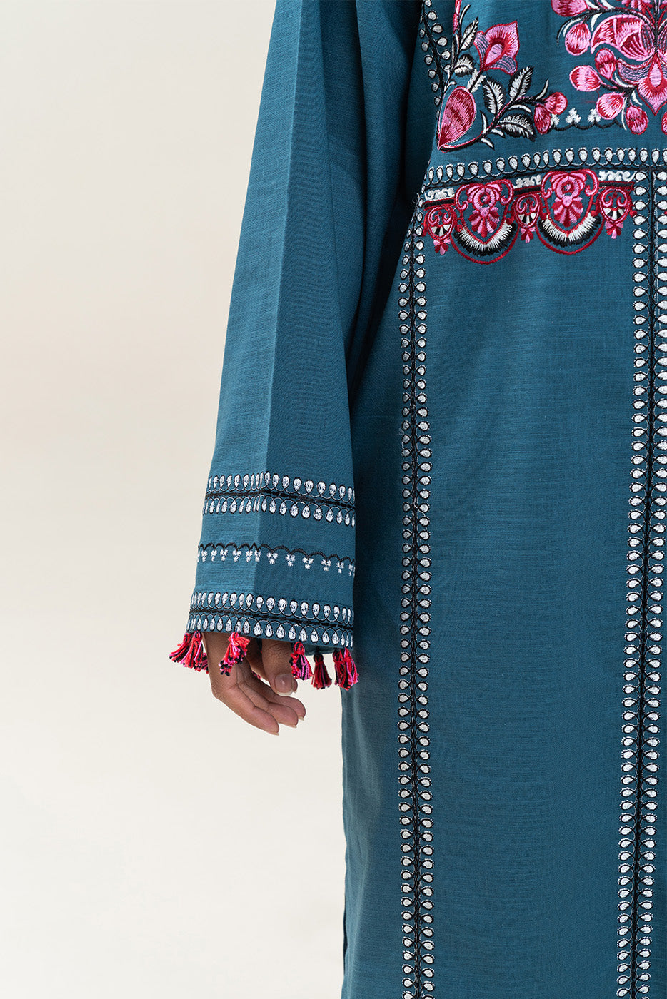 2 PIECE EMBROIDERED KHADDAR SUIT (PRET)