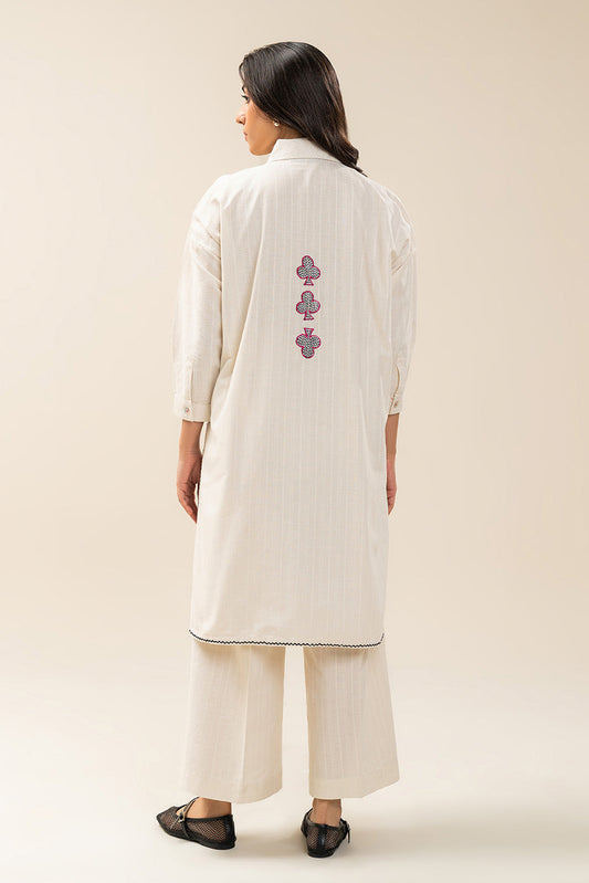 2 PIECE BASIC DOBBY SUIT (PRET)