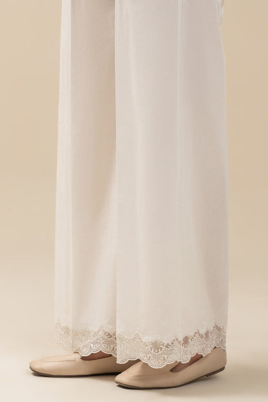 EMBROIDERED SLACK PANTS