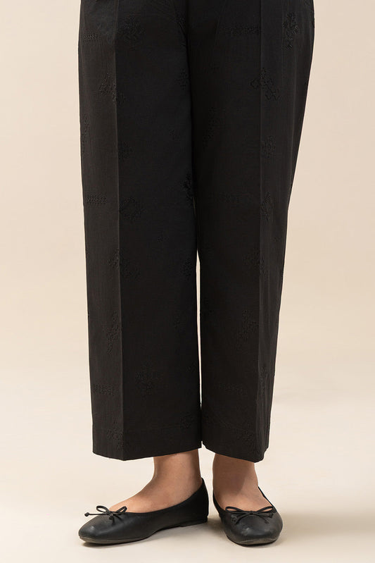 EMBROIDERED STRAIGHT PANTS