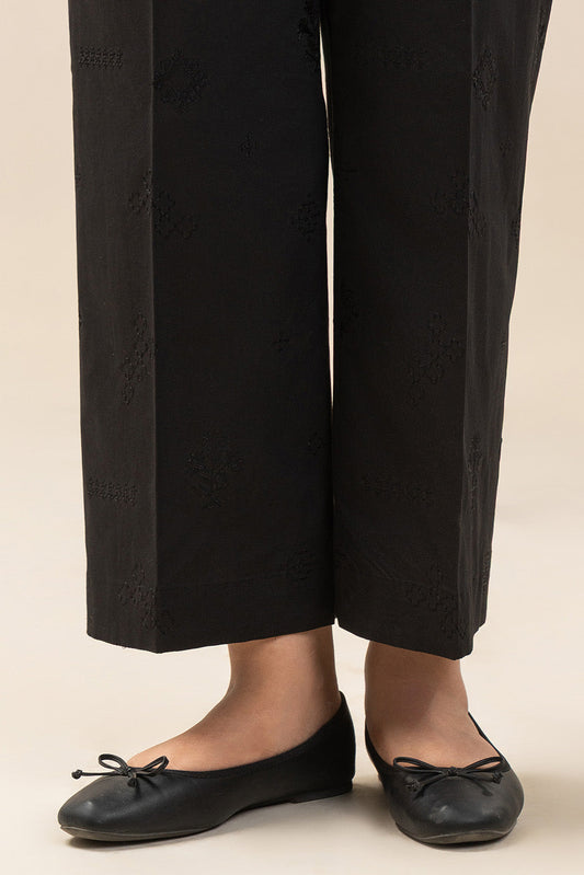 EMBROIDERED STRAIGHT PANTS