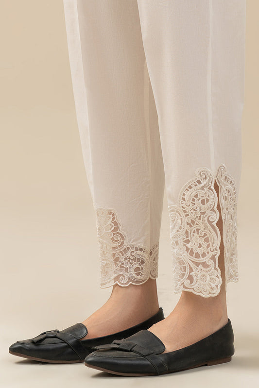 EMBROIDERED STRAIGHT PANTS