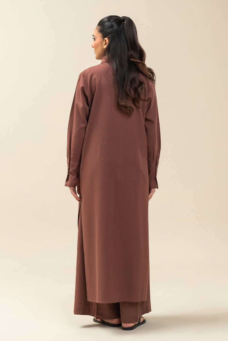 BUTTON DOWN LONG TUNIC
