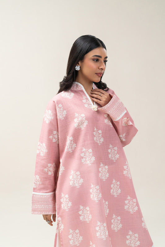 PRINTED KHADDAR SHIRT (PRET)