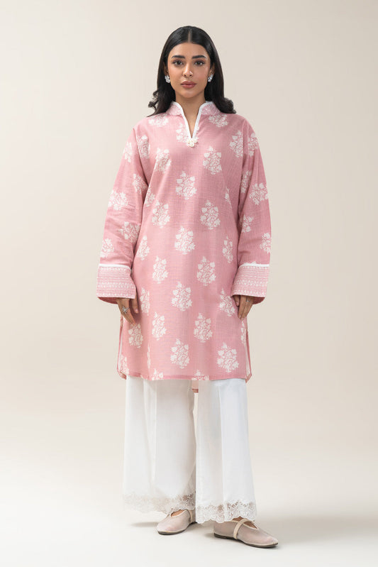 PRINTED KHADDAR SHIRT (PRET)