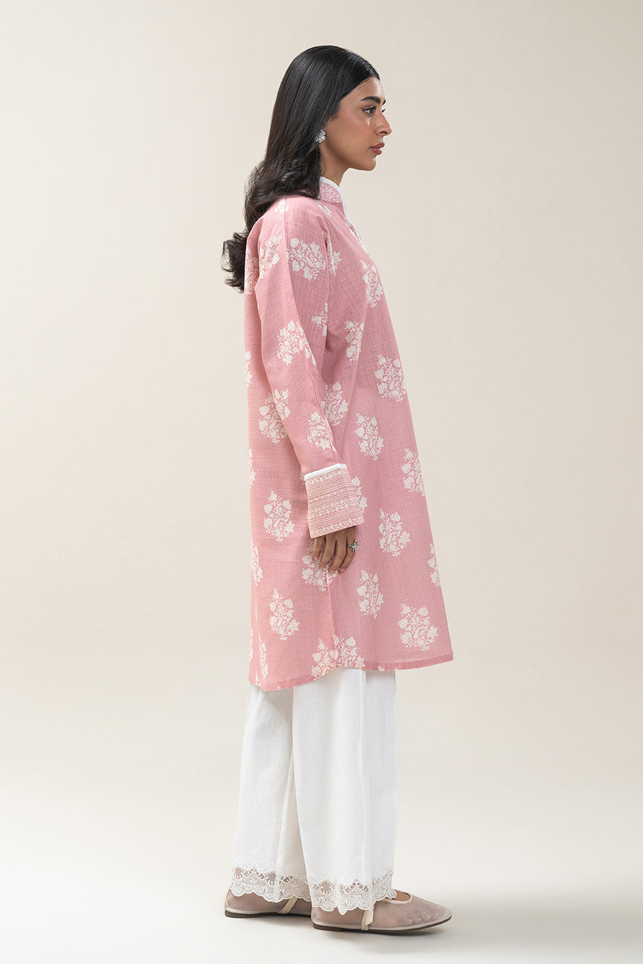 PRINTED KHADDAR SHIRT (PRET)