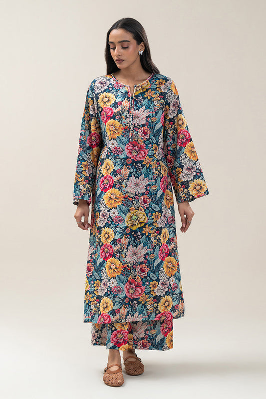 2 PIECE PRINTED KHADDAR SUIT (PRET)