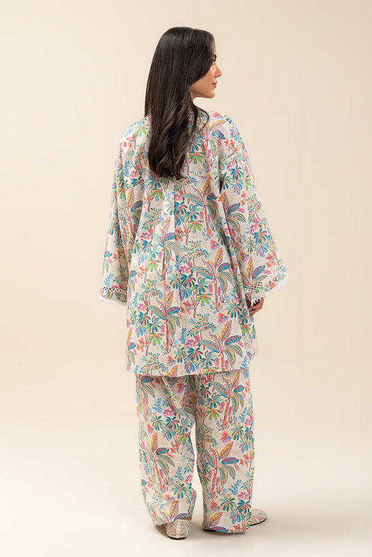 2 PIECE PRINTED KHADDAR SUIT (PRET)