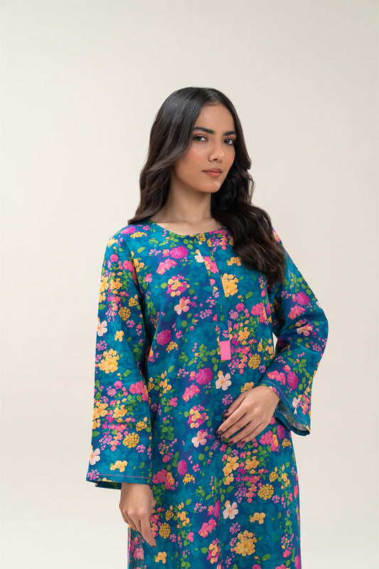2 PIECE PRINTED KHADDAR SUIT (PRET)