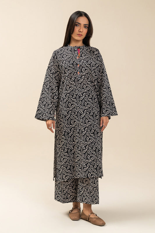 2 PIECE PRINTED KHADDAR SUIT (PRET)