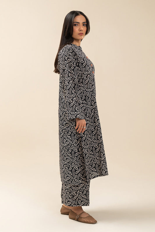 2 PIECE PRINTED KHADDAR SUIT (PRET)
