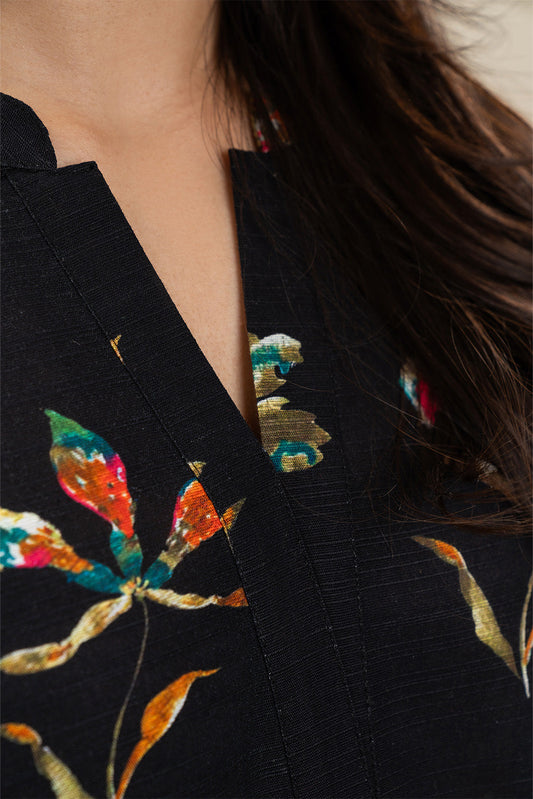 2 PIECE PRINTED KHADDAR SUIT (PRET)