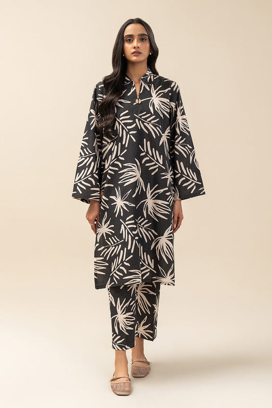 2 PIECE PRINTED KHADDAR SUIT (PRET)