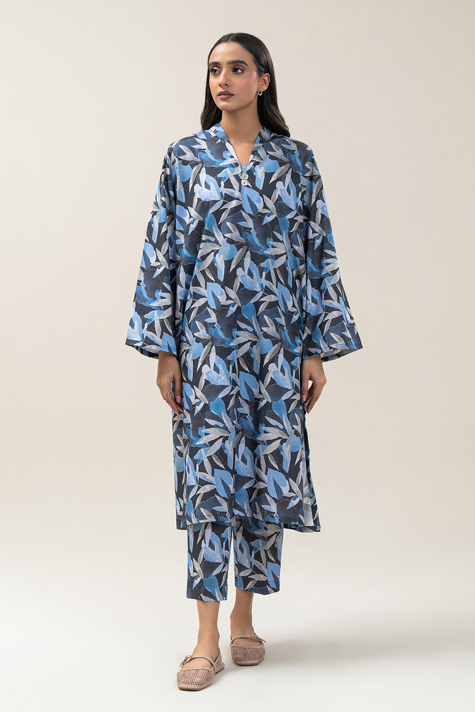 2 PIECE PRINTED MISSOURI SUIT (PRET)