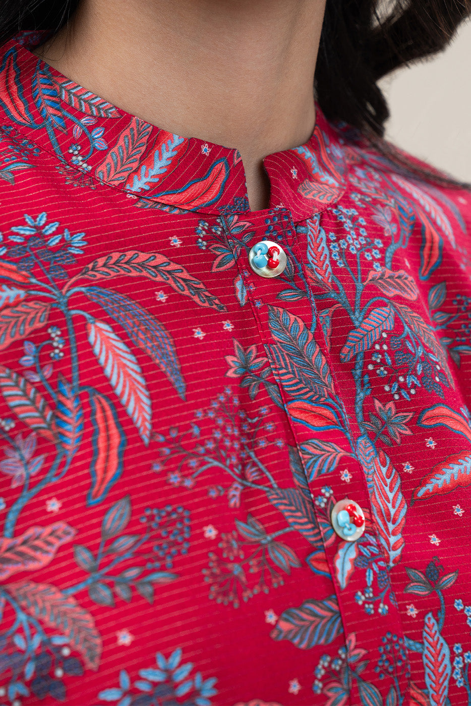 2 PIECE PRINTED MISSOURI SUIT (PRET)