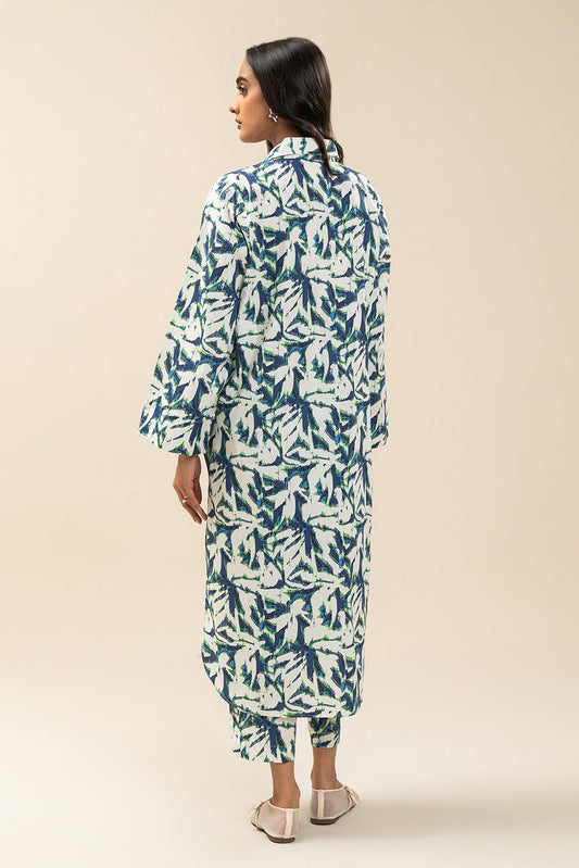 2 PIECE PRINTED COTTON VISCOSE SUIT (PRET)