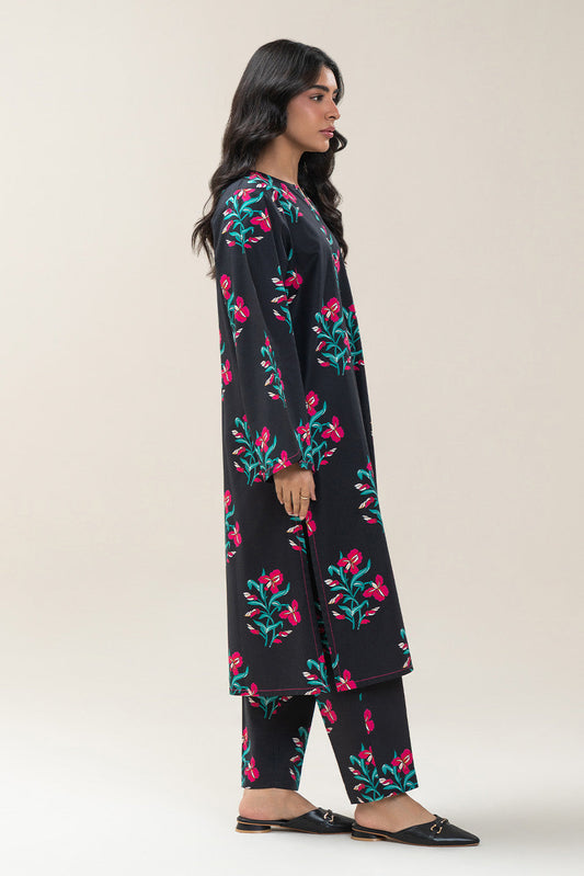 2 PIECE PRINTED COTTON VISCOSE SUIT (PRET)