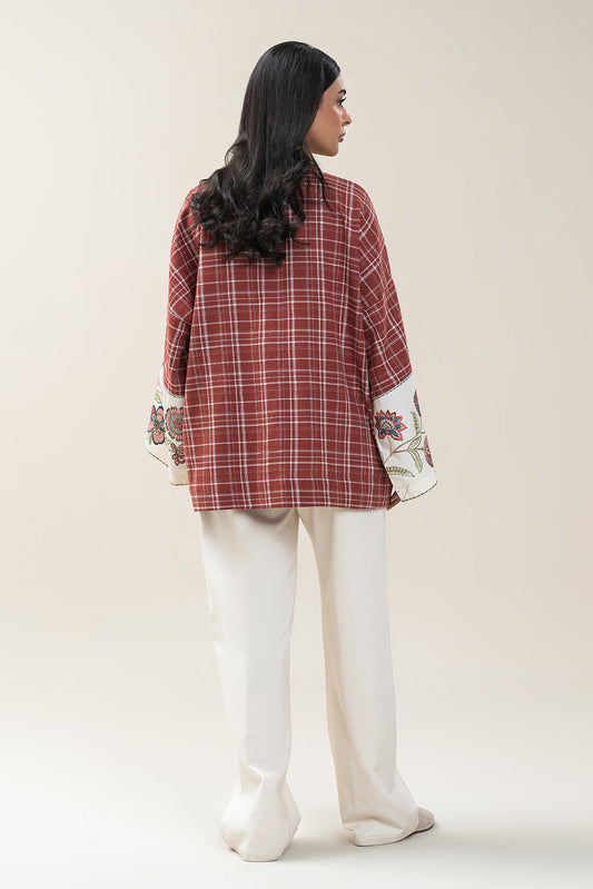 EMBROIDERED DOBBY TOP (PRET)