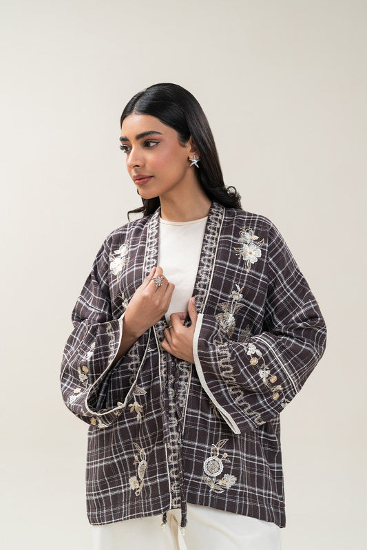 EMBROIDERED DOBBY TOP (PRET)