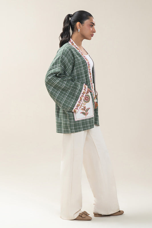 EMBROIDERED DOBBY TOP (PRET)