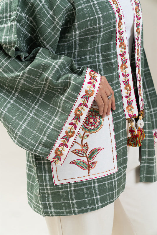 EMBROIDERED DOBBY TOP (PRET)