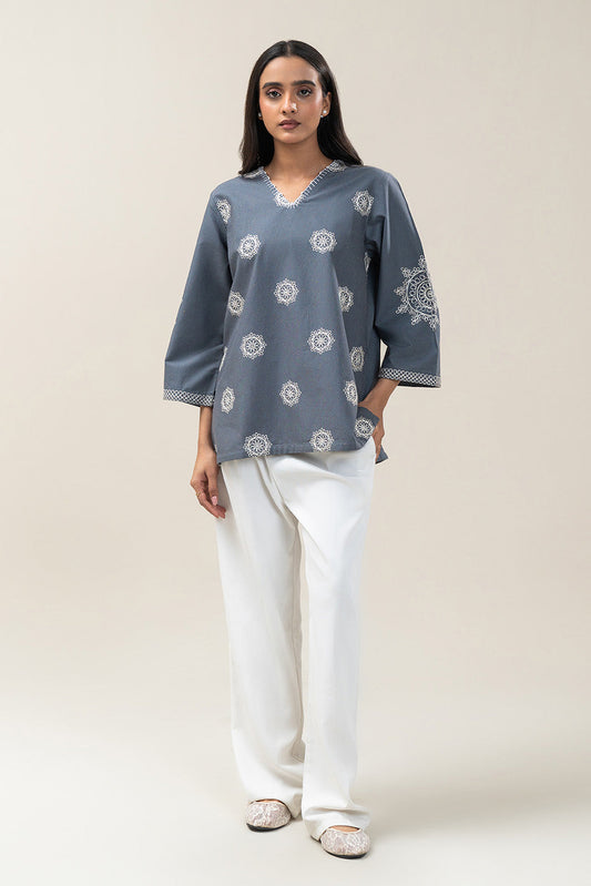 EMBROIDERED MULTI NEPS TOP (PRET)