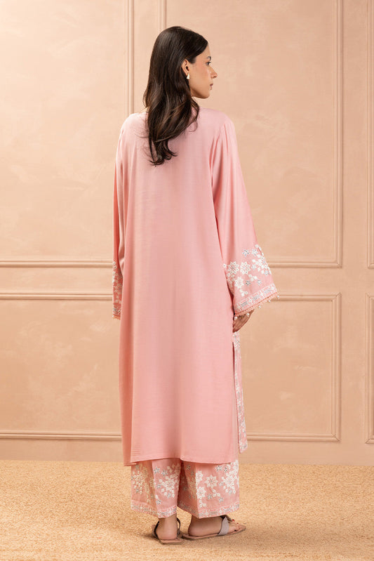 2 PIECE EMBROIDERED RAW SILK SUIT (LUXURY PRET)