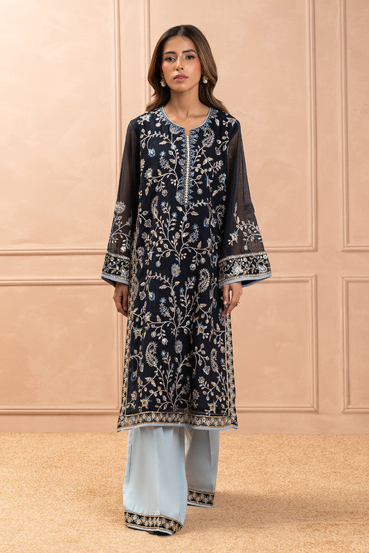 EMBROIDERED JACQUARD SHIRT (LUXURY PRET)