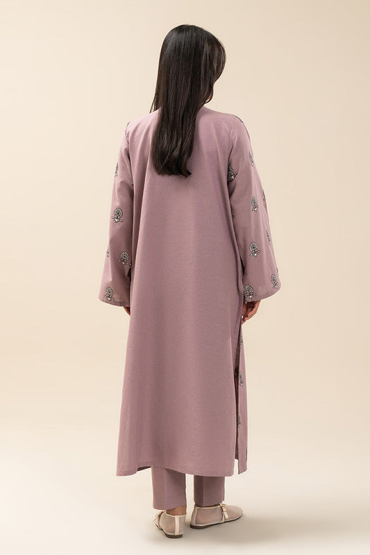 2 PIECE BASIC COTTON LINEN SUIT (PRET)