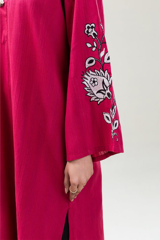 EMBROIDERED DORIA SHIRT (PRET)