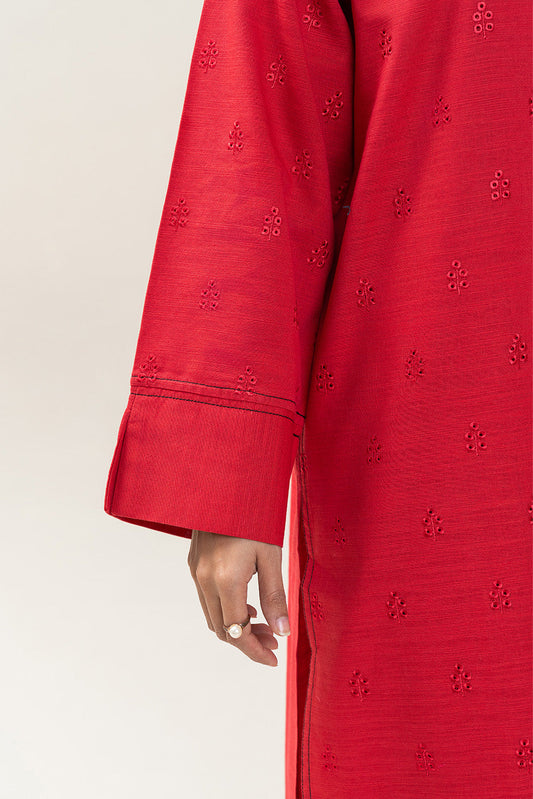 3 PIECE EMBROIDERED KHADDAR SUIT (PRET)