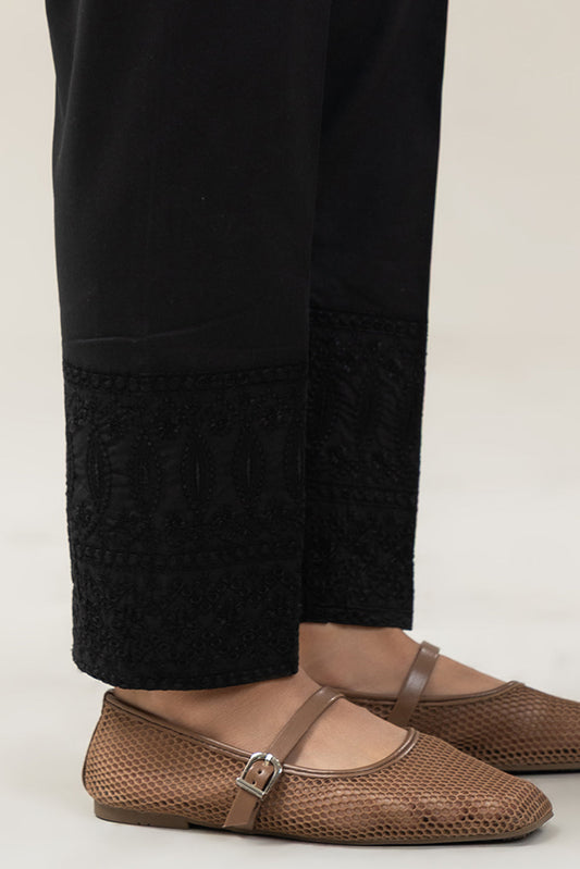 EMBROIDERED STRAIGHT PANTS