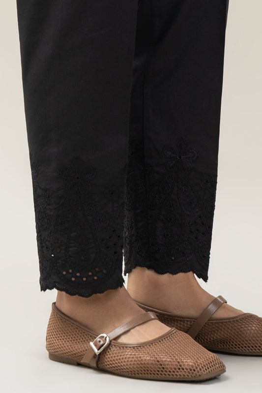 EMBROIDERED STRAIGHT PANTS