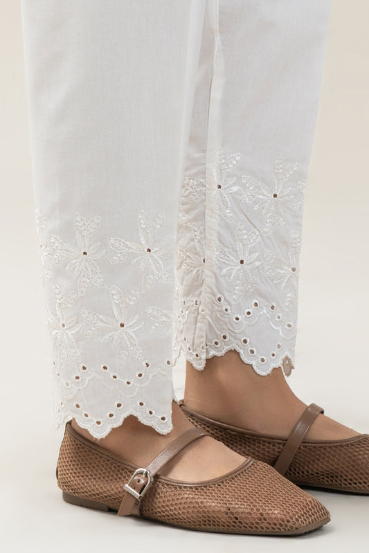 EMBROIDERED STRAIGHT PANTS