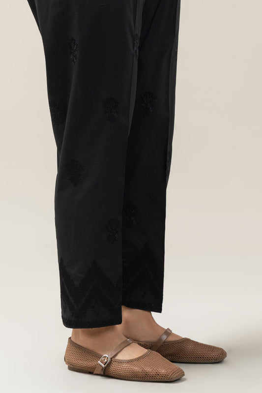 EMBROIDERED STRAIGHT PANTS