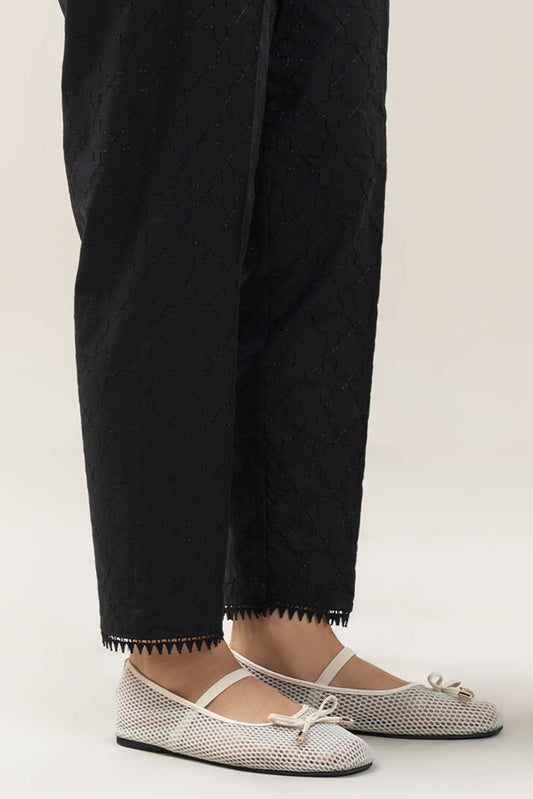 EMBROIDERED STRAIGHT PANTS