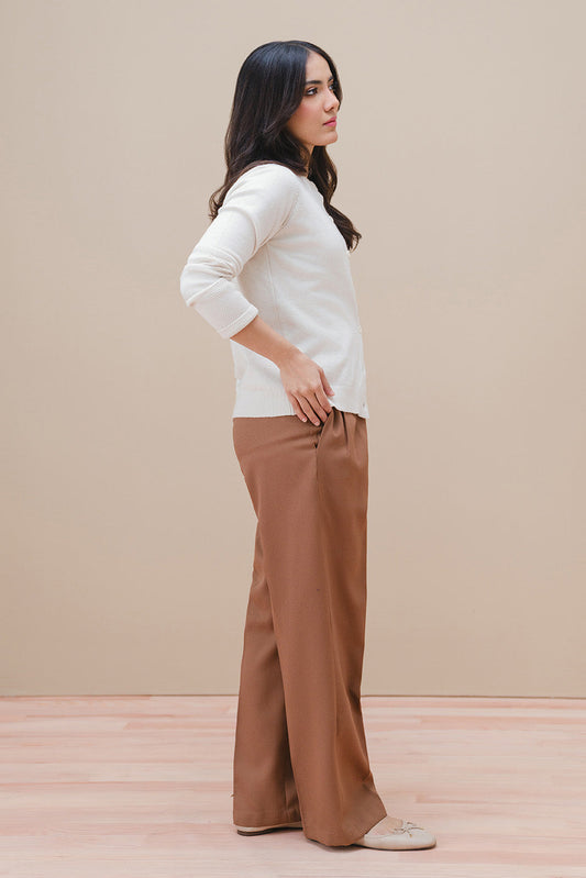 SLIM FIT CREW NECK CARDIGAN