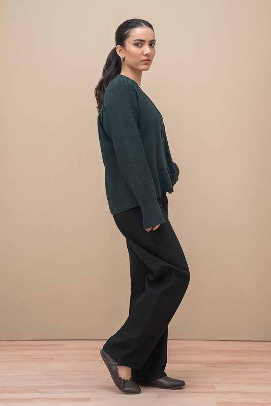 CROPPED RAGLAN CARDIGAN