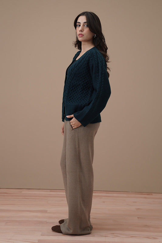 CHUNKY KNIT CARDIGAN